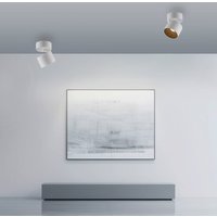 PURE LED downlight Cup, white, Ø 9.5 cm, metal