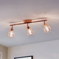 EGLO Plafonnier LED Zapata à 3 lampes