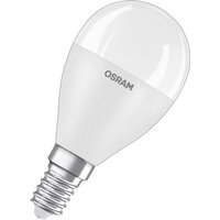 OSRAM LED Classic Star, drop, matt, E14, 7.5 W, 4,000 K