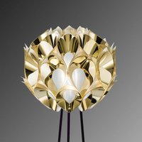 Slamp Flora - designergolvlampa, guld