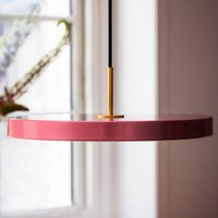 UMAGE LED pendant light Asteria Medium, rose/brass, Ø 43 cm