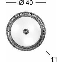 Kolarz Milady taklampa, Ø 40 cm, 24 karat guldpläterad