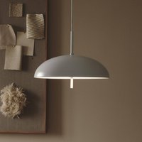 DFTP by Nordlux Versale pendant light, white, Ø 35 cm, metal, 2 x E27