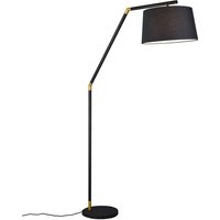 Trio Lighting Lampadaire Tracy, noir