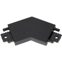 Lindby connector Lumaro, black, 135°, plastic