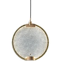 LED-Hängeleuchte Horo S1, transparent
