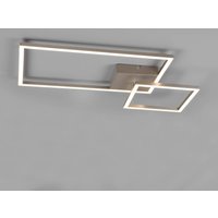 Reality Leuchten Padella LED ceiling light pivotable 4,000 K nickel