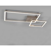 Reality Leuchten LED-taklampa Padella, svängbar 4 000 K nickel