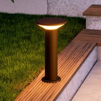 EGLO Rigosa LED pedestal light, black, height 35 cm, metal