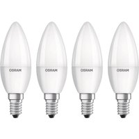 OSRAM LED-kronljus E14 Base Retro 4,9W 4-pack