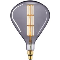 Sigor LED-lampa Giant Tear E27 8W Filament 922 dim titan