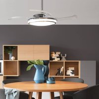 Beacon Lighting Ventilateur de plafond LED Beacon Fanaway Evo 1, silencieux, 121 cm