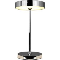 Dyberg Larsen LED-Akku-Tischlampe Starlight, chrom, Metall
