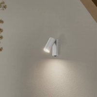 Nowodvorski Lighting Wall spotlight FOURTY, light grey, height 17 cm, metal, GU10