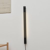 GEJST Vägglampa Radent Stickkontakt, svart, H. 70 cm, G13 LED