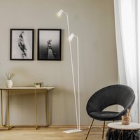 Nowodvorski Lighting Mono II floor lamp, 2-bulb, white