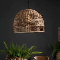 PR Home Hänglampa Cebu, Ø 37 cm, Lampakanay-skärm, IP20