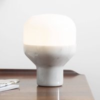 Martinelli Luce Delux table 43 cm marble white