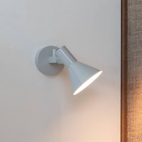 IT´S ABOUT ROMI IT'S ABOUT ROMI Vägglampa Stavanger ljusgrå, stickkontakt, 20 cm