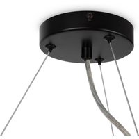 Maytoni Dallas hänglampa 25-lampor, rund, svart