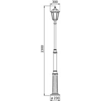 Albert Leuchten Lamp post 740 B