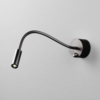 Egger Licht Egger DLS LED wall light Zooom T Flex, 2,700K, black