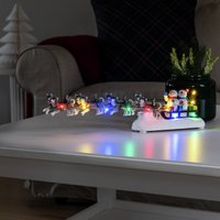 Konstsmide Christmas Galda rotājums sniegavīrs ar
