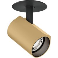 Wever & Ducré Lighting WEVER & DUCRÉ LED-inbyggnadsspot Ceno 1.0 beige/svart 927 Blattf
