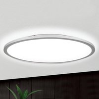 ORION Titanfärgad LED-taklampa Aria, dimbar – 60 cm