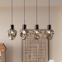 KARE hänglampa Supernova, rökgrå, 110 cm, E27