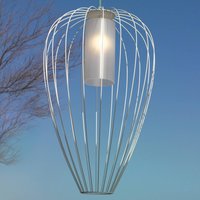 Karman Cell - cage hanging light, Ø 55 cm, white