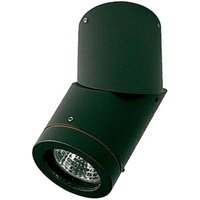 Albert Leuchten Soleo spotlight, black, IP44, swivelling, aluminium