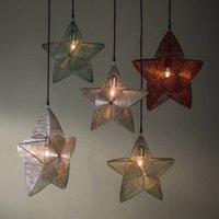 PR Home Rigel decorative star metal Ø 50 cm silver