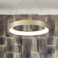 Mantra Iluminación Hänglampa Niseko II, fjärrkontroll, Ø 38cm guldfärgad