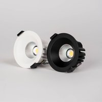 The Light Group SLC LED downlight OnePro Soft, black, 4,000 K, aluminium