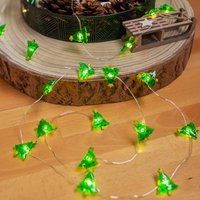 Lindby LED fairy lights Motje, Christmas trees, 320 cm, IP20