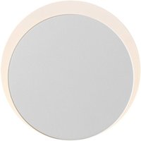 HELL Applique murale LED rechargeable Sun-B, blanc, Ø 15 cm, IP54, USB, variateur