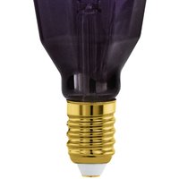 EGLO LED-lampa E27 4W T100 1.800K Filament lila dimbar