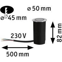 Paulmann Goldlicht lampe encastrable LED 5cm cache