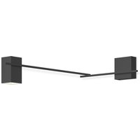 Vibia Structural 2620 hörnvägglampor, mörkgrå