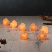 Wagner Life Fairy lights, luminous crystals, heart, salt crystals, amber