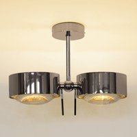 Top Light Ceiling light Puk Sides chrome 10 cm 2-bulb G9