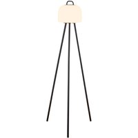 LED-Stehleuchte Kettle Tripod Metall, Schirm 22 cm