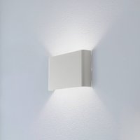 Nowodvorski Lighting Vägglampa Haga, ljusgrå, metall, 25 cm bred, G9