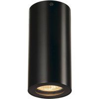 SLV Deckenleuchte Enola B, schwarz, Aluminium, Höhe 14 cm