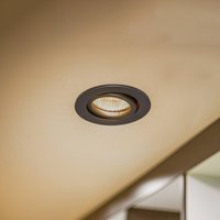 BRUMBERG Tirrel R recessed ceiling spotlight, round, black