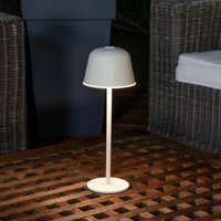Lampe à poser rechargeable OSRAM ENDURA STYLE, beige 30 cm IP44 CCT