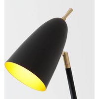 Holländer Golvlampa Obelisco, vippbar skärm, svart