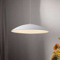 Schöner Wohnen LENTE LED pendant light, white, Ø 50 cm, metal, Switchdim