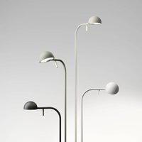 Vibia Pin 1660 LED floor lamp, 125 cm, green